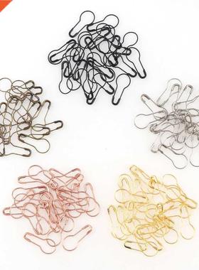 100Pcs Metal Pins Calabash Gourd Pear Shape Safety Metal Cli