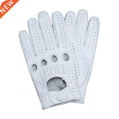 Free Shppng New Mens Genune Leather Gloves Male Breathabl