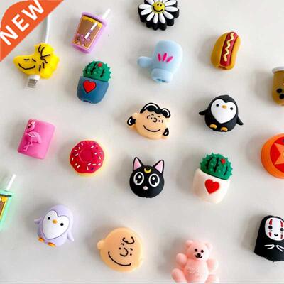 Lovely ctoon body Chger cable Winder Ctoon Data Line C