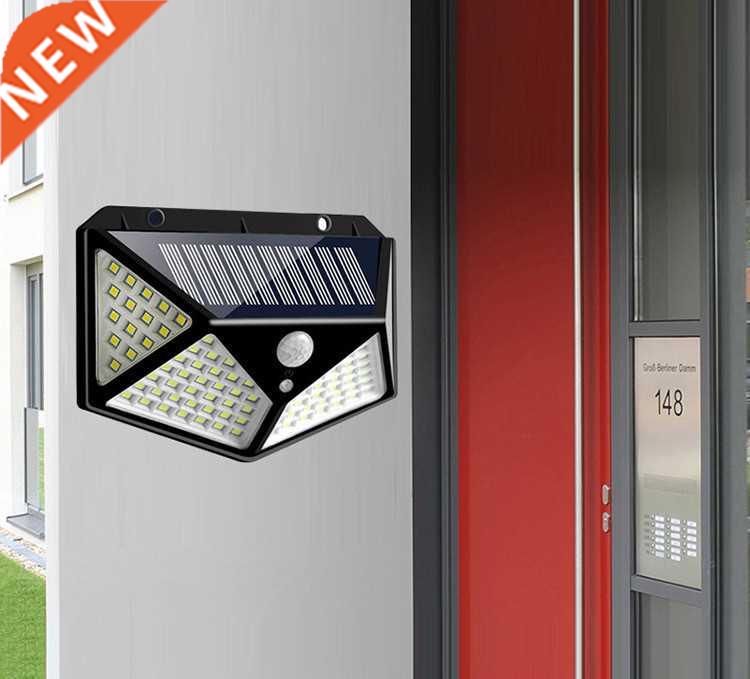 100 LED ip65 Solar Light Outdoor Solar Lamp PIR Motion Senso