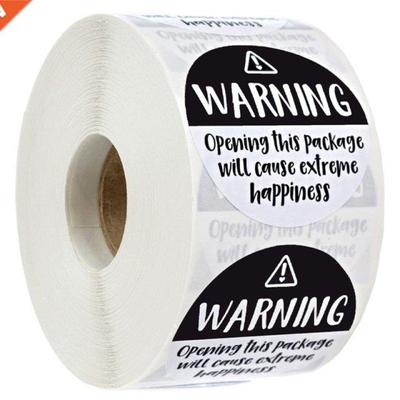 500pcs Warnning Open This Package Will Cause Extreme Happine