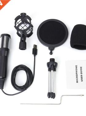 Usb Microphone Series Wired Condenser Microphone With Stand