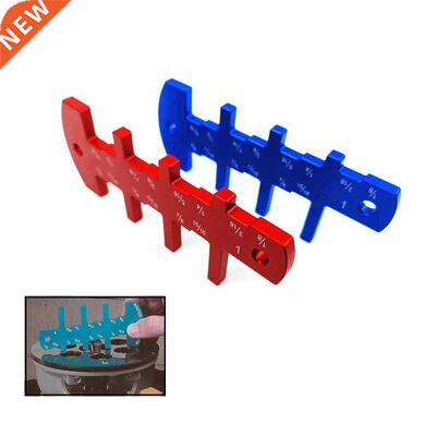 Aluinu Alloy Height Ruler Gauge Woodworking Router Table E