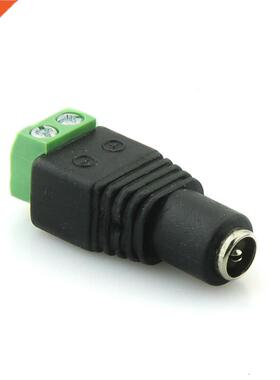 100x DC Female 2.1x5.5mm Power Jack Adapter Plug Cable Conne