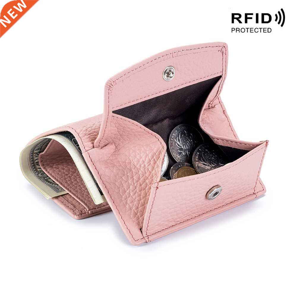 Genuine Leather Women Wallets and Purses Fashion Small Walle