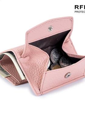 Genuine Leather Women Wallets and Purses Fashion Small Walle