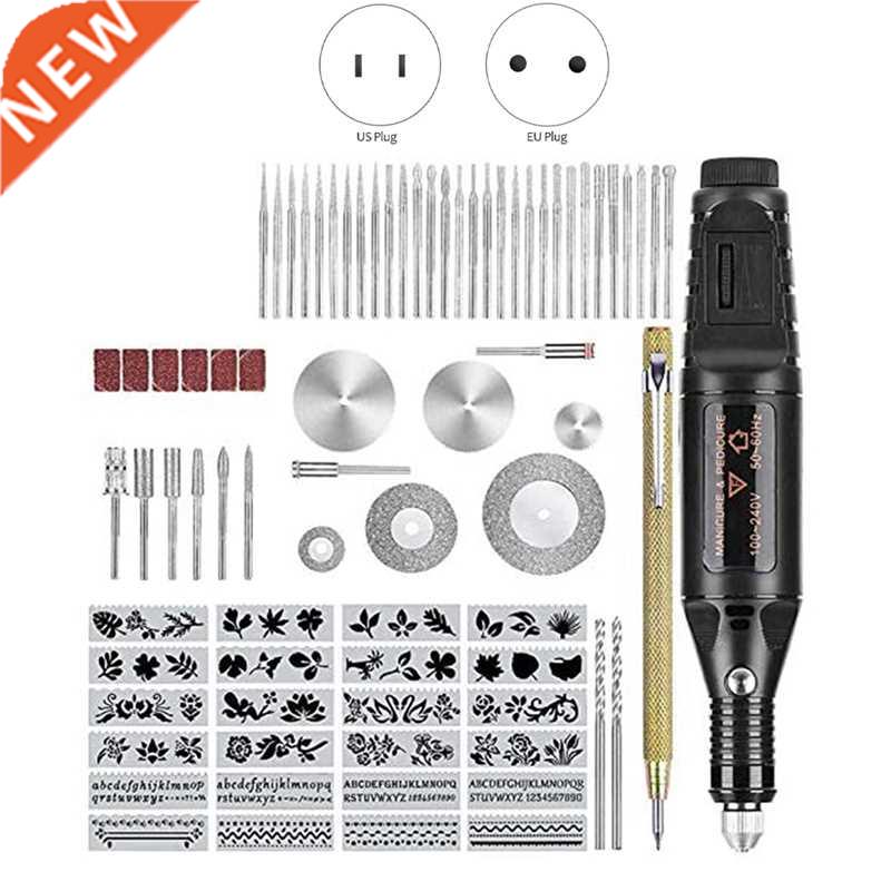 78 PCs Electric Engraving Tool Kit, Engraver with Scriber Et