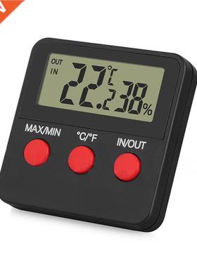 Digital Thermometer Hygrometer Combined Gauge With Remote