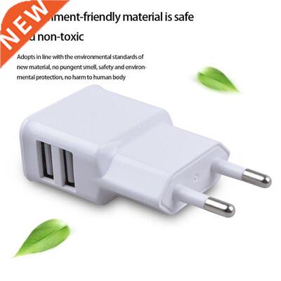 USB Wall Chger Cube Chger 2 Port Chging Box 5V/2A Home