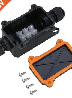 2 Way IP68 Waterproof Electrical Junction Box Cable Wire Con