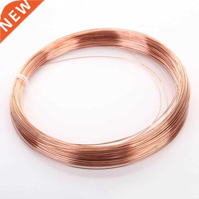1Meter Copper Wire Red Copper Line Bare Wire Diameter 0.2/0.