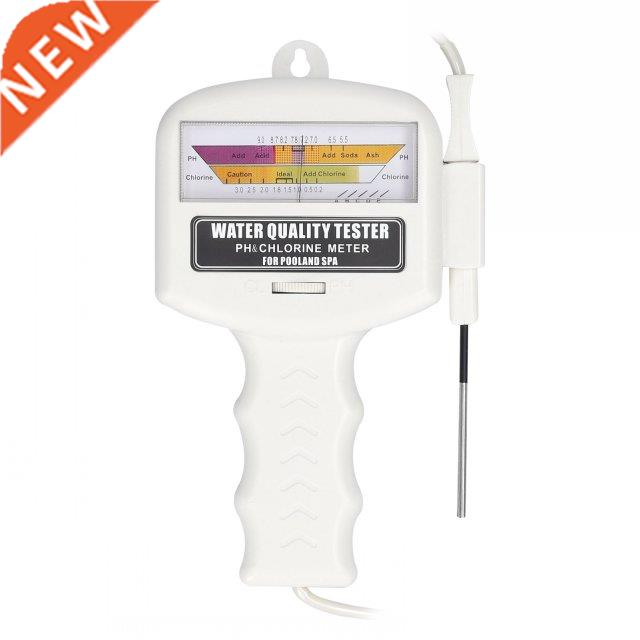 2 in 1 Water Quality Tester Portable PH Chlorine Level Meter