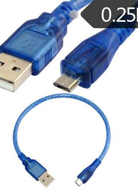 0.3m 1ft USB 2.0 A Male To Micro B Male Plug Adapter Extensi