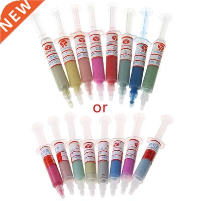 8Pcs Diamond Polishing Lapping Pastes Compound Syringes Set