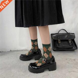 Lucyever Patent Leather Pumps Spring Autumn Mary Jane Shoes