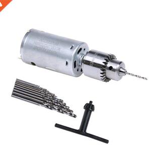 Dc 12V Motor Small Pcb Hand Drill Drilling Machine Compact S