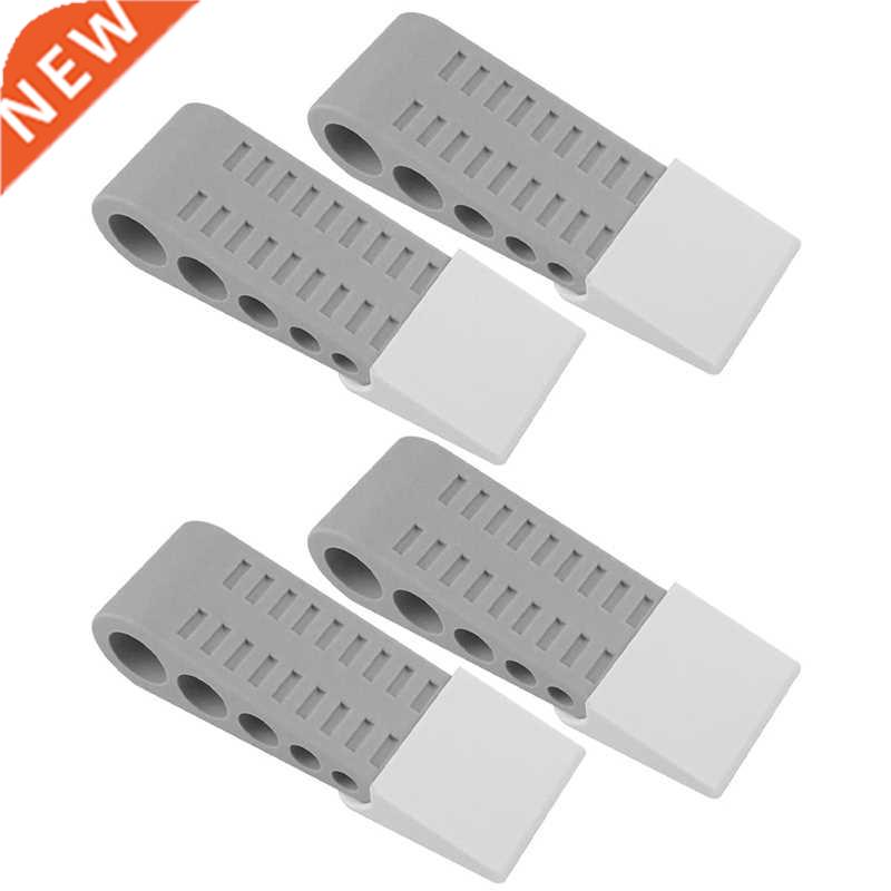 Door Stops 4 Packs, Non-Slip Door Stop, Door Stoppers, Door