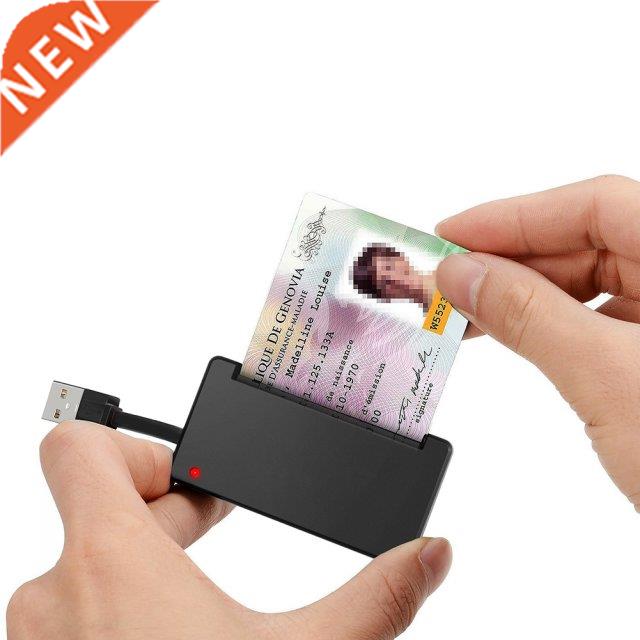 USB Smart Card Reader IC ID Bank Card EMV Electronic DNIE SI