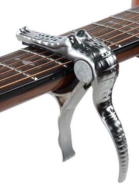 Multi Color Electric Acoustic Guitar Capo Metal Crocodile Ca
