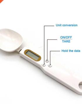 500g/0.1g Portble LCD Digitl Kitchen Scle Mesuring Spoon