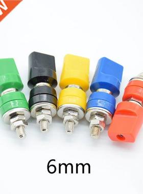 1pcs M6*60 binding post 6mm pure copper flat cap terminal 4m