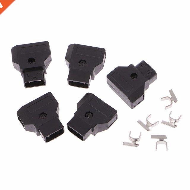BGEKTOTH 5 Pcs D-Tap Plug  For DSLR Rig Power Cable V-mou