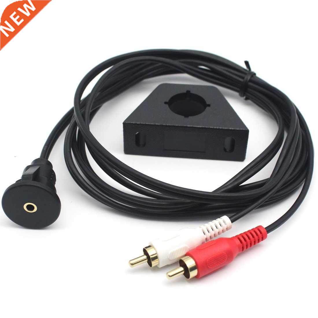 1m 2 RCA Male to .5mm Female Extention Mount, Flush Mount,