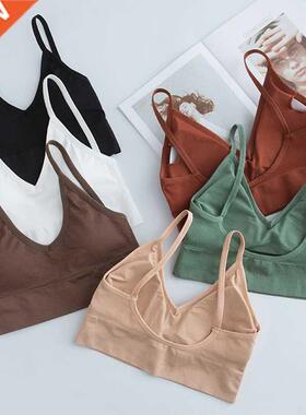 Sports Bra 2020 Women Fitness Top Seamless Yoga Bra Black Wh