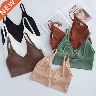 Sports Bra 2020 Women Fitness Top Seamless Yoga Bra Black Wh