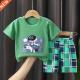 Thin Sho Boy Fashion Baby Suit 2022 Clothes Summer Cool Kids