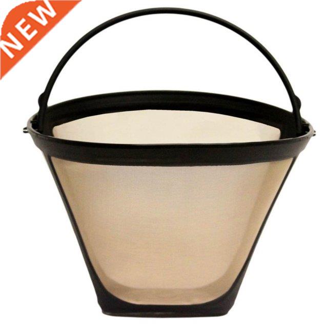 Coffee Machine Golden Stainless Steel Filter Alkali Temperat