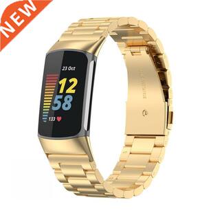 Stainless Steel Band For Fitbit Charge 5 Smart Watch Bracele