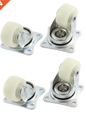 4pcs Trolley Carts 1 inch Dia 360 Degree Rotation Swivel Cas