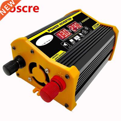 4000W 12V to 220V/110V LED Display Car Power Inverter Conver