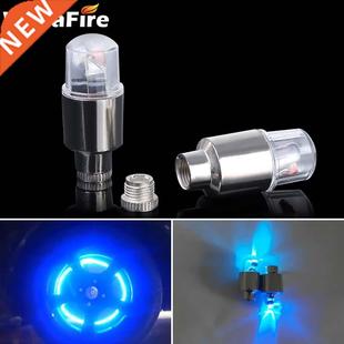 Light Neon Bike Caps Valve Tire Spoke Wheel Bicycle LED 2pcs