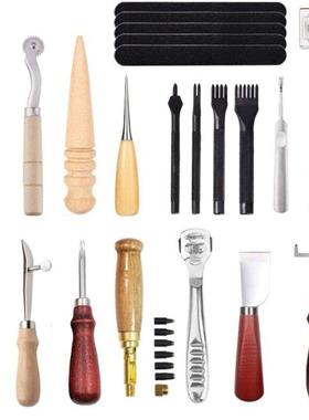 30Cps DIY Professional Leather Craft Tools Kit Hand Sewing S