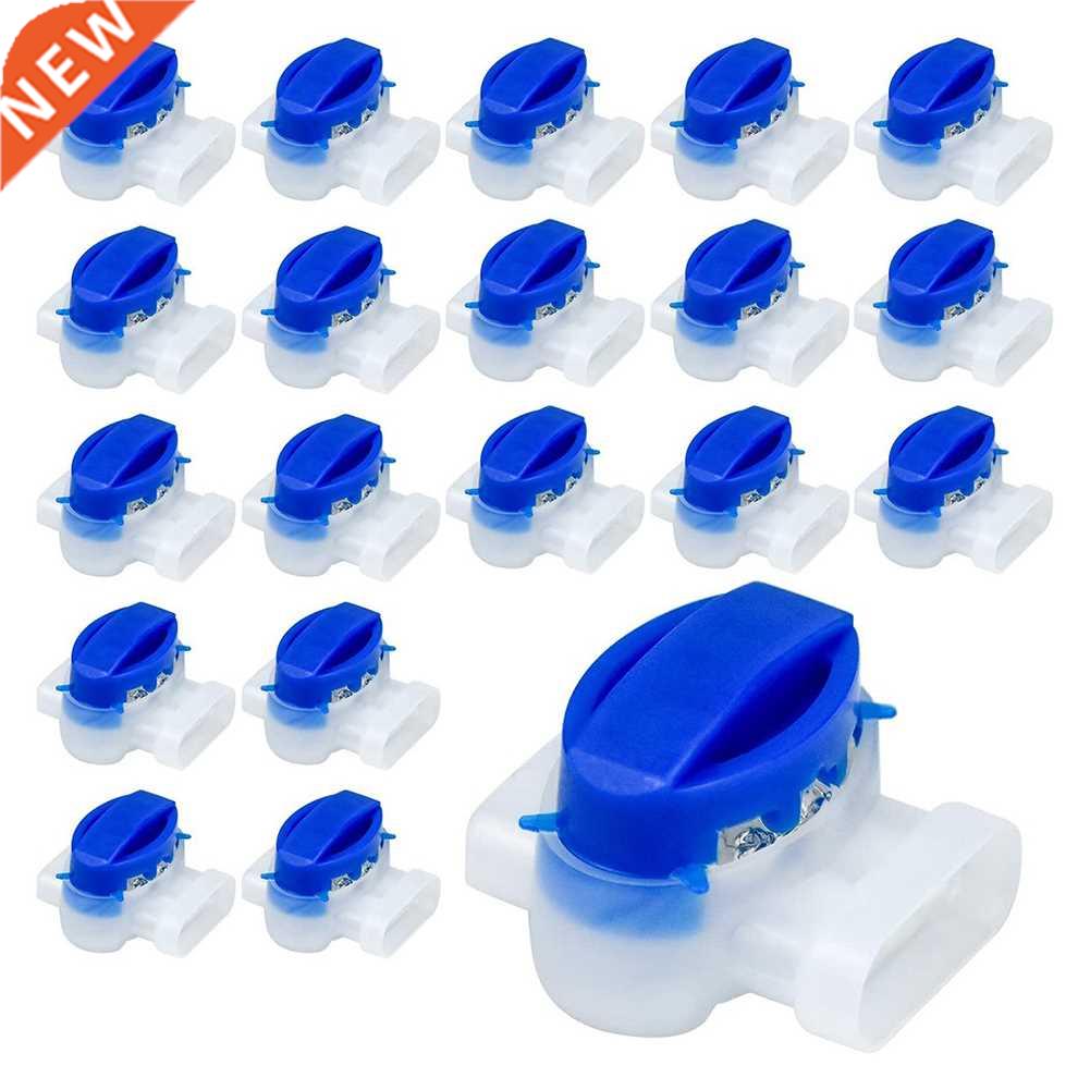 20 pieces cable connector waterproof connector connection te
