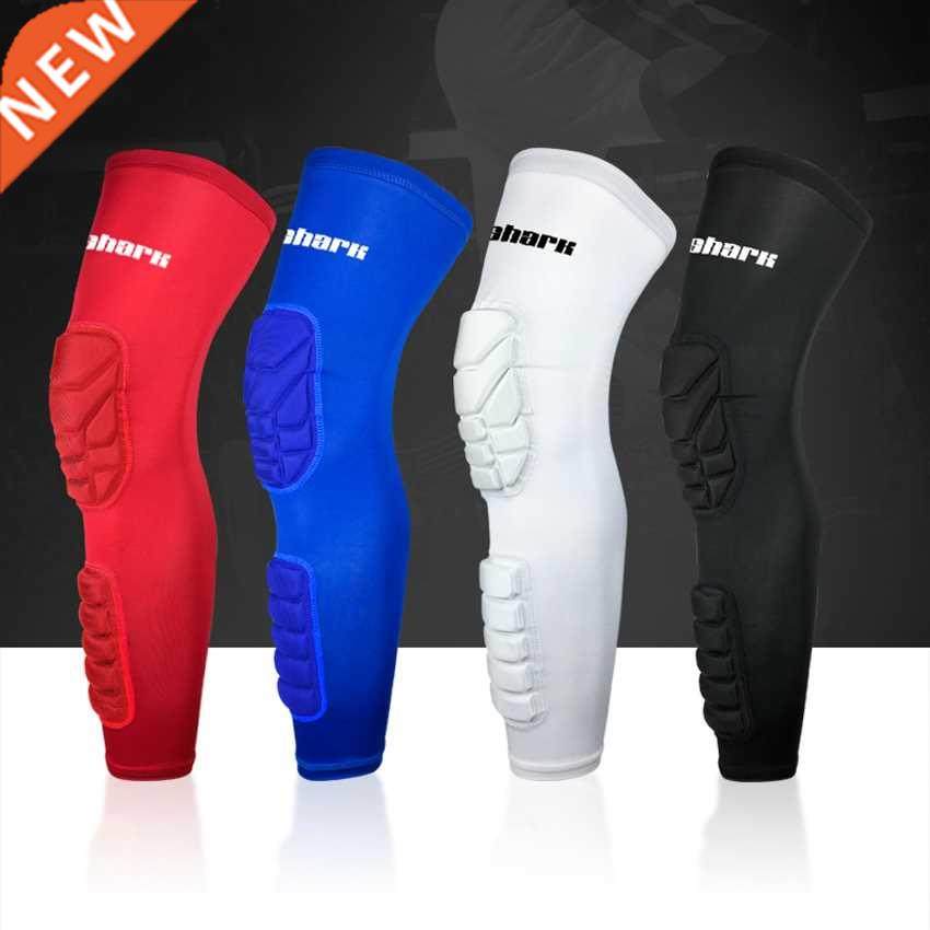 1 Pair Compression MTB Knee Pads Honeycomb Long Basketball L