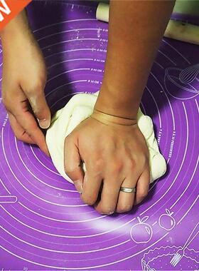 2 Pieces Non-stick Dough Rolling Mat aking Silicone Pad Cup