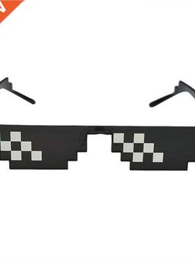 8 Bit Thug Life Sunglasses Pixelated Men Women Brand Party E