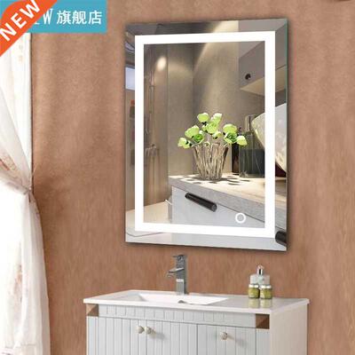 New Bathroom Lighted Vanity Mirror Make Up Wall Mounted 2 Si