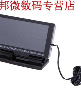 LCD Klok Voltmeter Thermometer Hygrometer Weersverwachting K