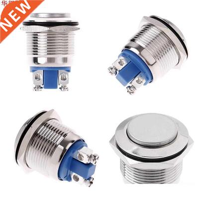 19mm étanche momentané métal bouton-pou