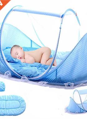 Baby Bedding Crib Netting Folding Baby Mosquito Nets Bed Mat