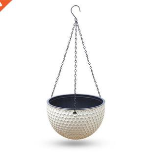 Plant Flower Pot Planter Planter Plastic Rattan Plaited Bask