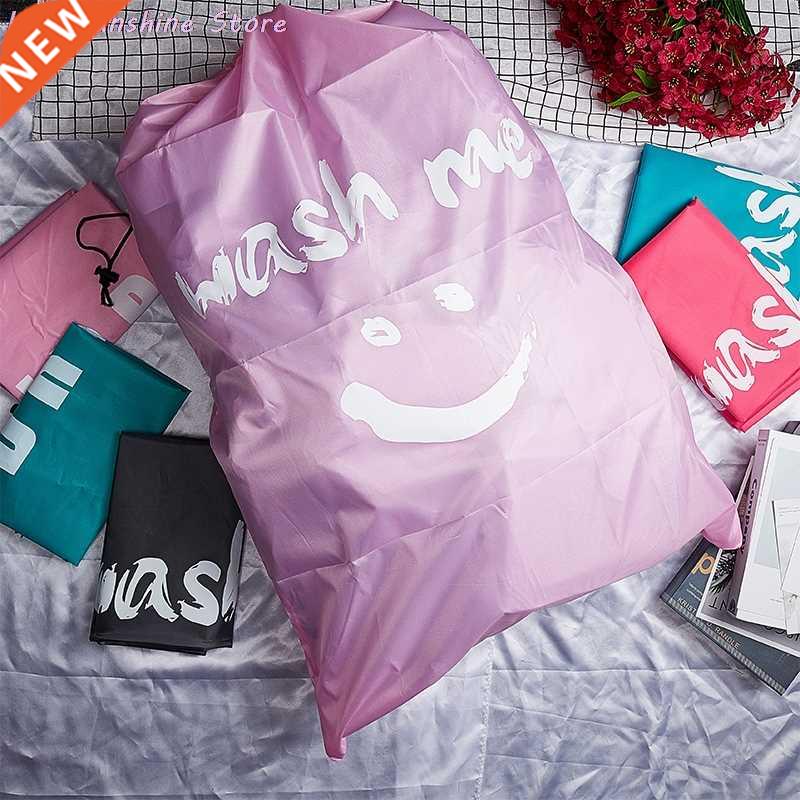1Pc Portable Washable Dirty Clothes Organizer Nylon Laundry