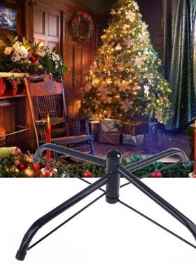 0/5/40/45/50cm Christmas Tree Base Stand Foldable Iron Bra
