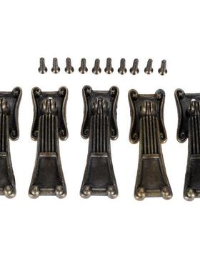 5pcs Antque Bronze Door Cabnet Handles Alloy Furnture Kno