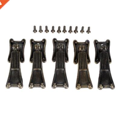 5pcs Antque Bronze Door Cabnet Handles Alloy Furnture Kno