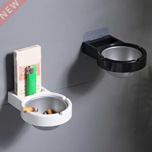 Wall-Mounted Cigarette Ashtray Punch-Free Self-Aesive Ciga